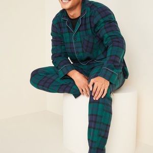 NWT MEN’S CHRISTMAS PLAID PJ’S COTTON FLANNEL XL
